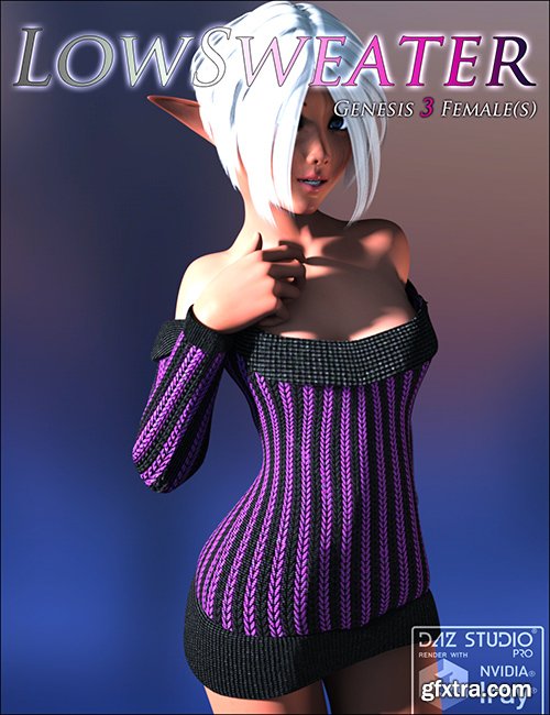 LowSweater for Genesis 3 Females