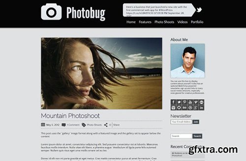 Photobug v1.2.1 - Photography WP Theme - CM 2119048