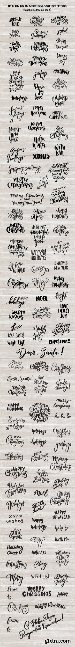 CreativeMarket Christmas and New Year Bundle 2023231