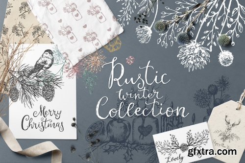 CreativeMarket Christmas and New Year Bundle 2023231