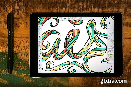 CreativeMarket Colorful Words Vol.1: Coloring Book 2028825