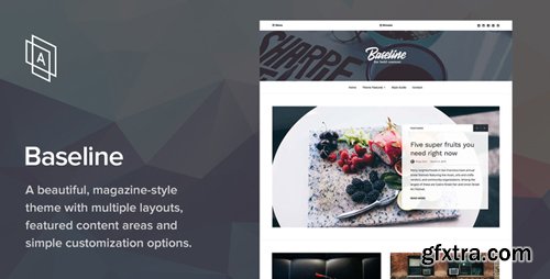 ThemeForest - Baseline v1.2.7 - Magazine WordPress Theme - 16046635