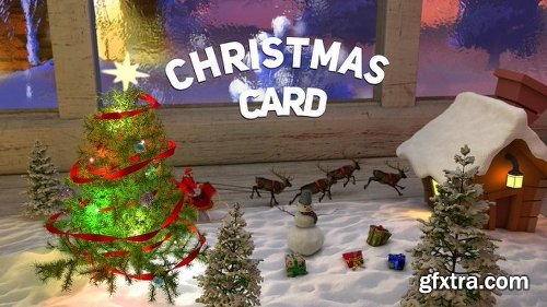 Videohive Christmas Сard 20938736