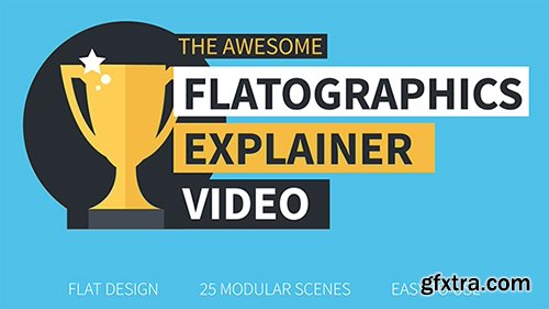 Videohive Flatographics Explainer Video 20526685