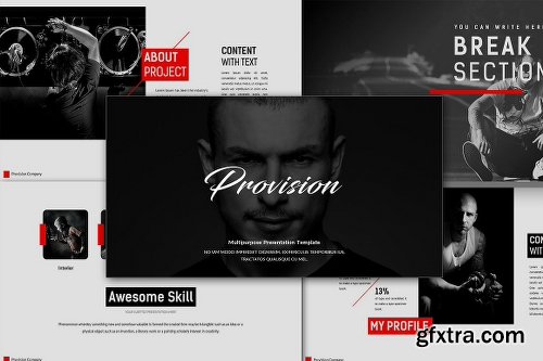 CreativeMarket Provision Keynote Template 2014280