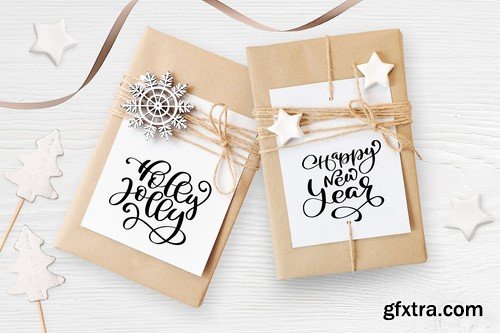 CM - Isolated Gift Christmas Mock ups 2124129