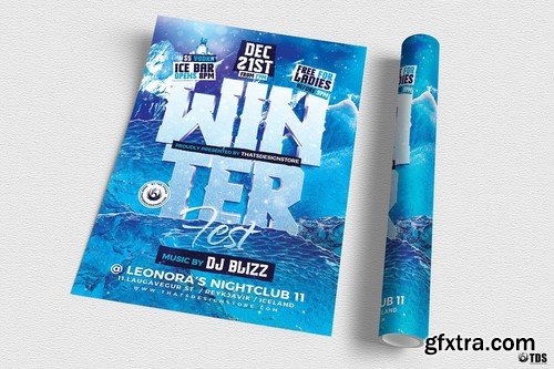 CM - Winter Festival Flyer Template V2 2123805