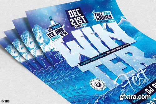 CM - Winter Festival Flyer Template V2 2123805