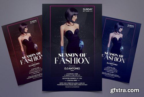 CM - Season of Fashion - PSD Flyer 2118115