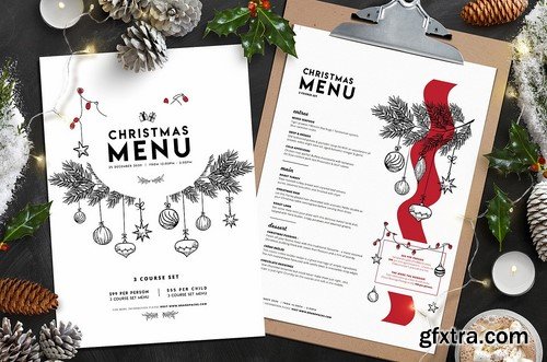 CM - Christmas Menu Template Vol3 2115808