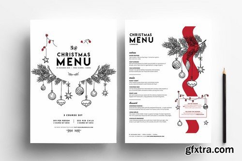 CM - Christmas Menu Template Vol3 2115808