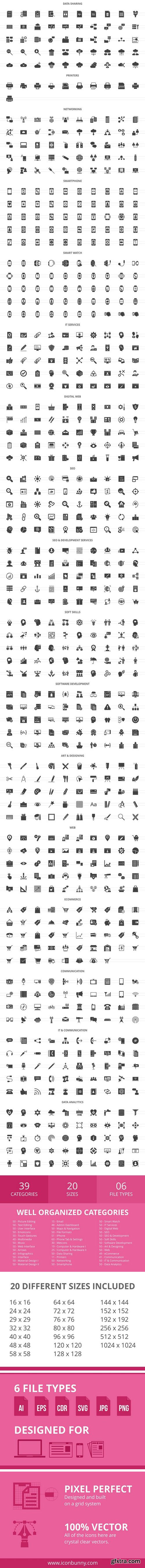 CM - 1779 Digital Glyph Icons 2041053