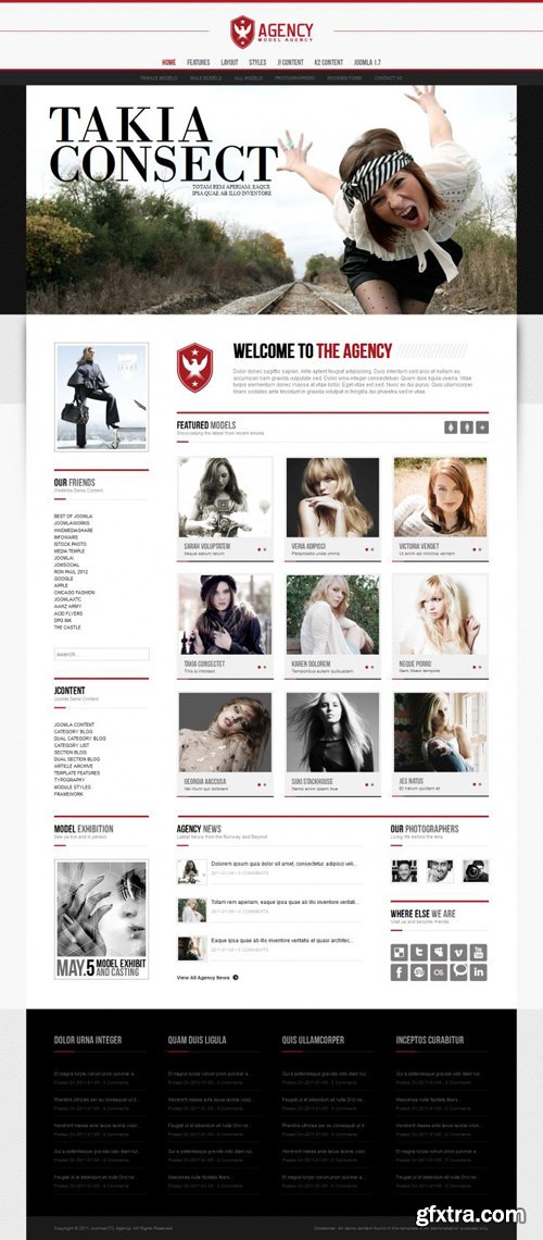 JoomlaXTC - The Agency v3.4.0 - Joomla Template