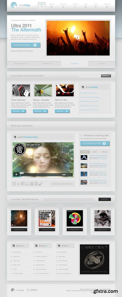 JoomlaXTC - MixologyXT v1.0.3 - Joomla Template