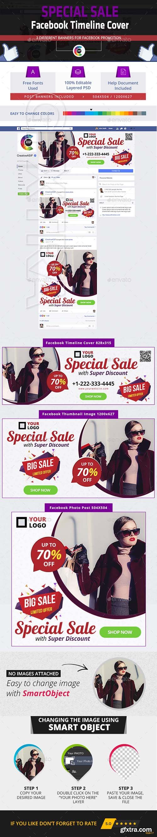 GraphicRiver - Special Sale Facebook Timeline Cover 21083566