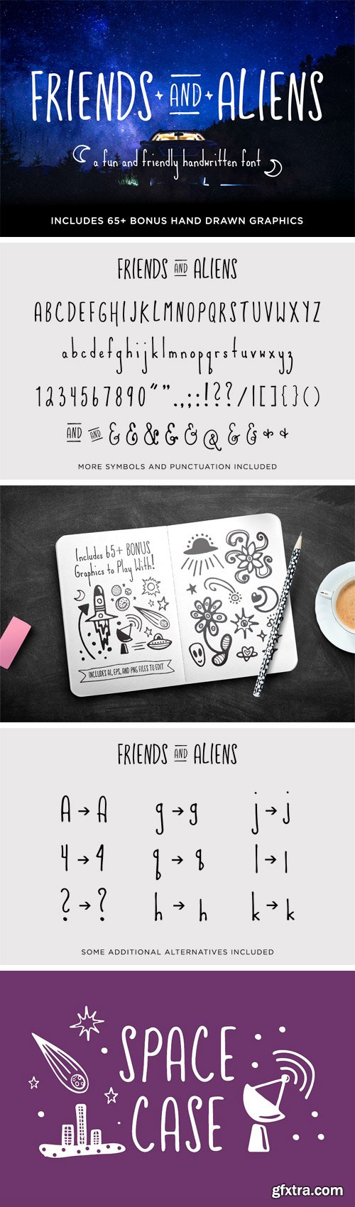 CM - Friends and Aliens Font 1706124