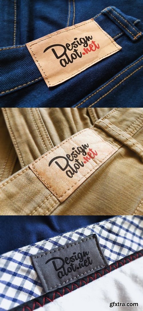 CM - 7 Jeans and Pants Label Mockups 789964