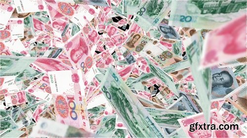 Transition Flying Money Chinese Yuan 2