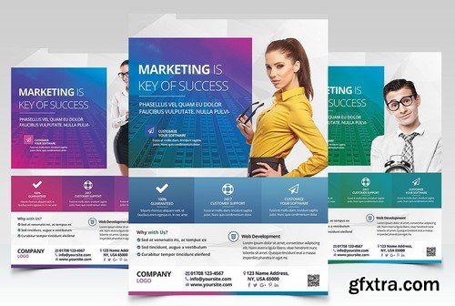 CM - Corporate Ad - PSD Flyer Template 2118865