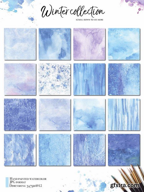 CM - Watercolor textures kit 2117917