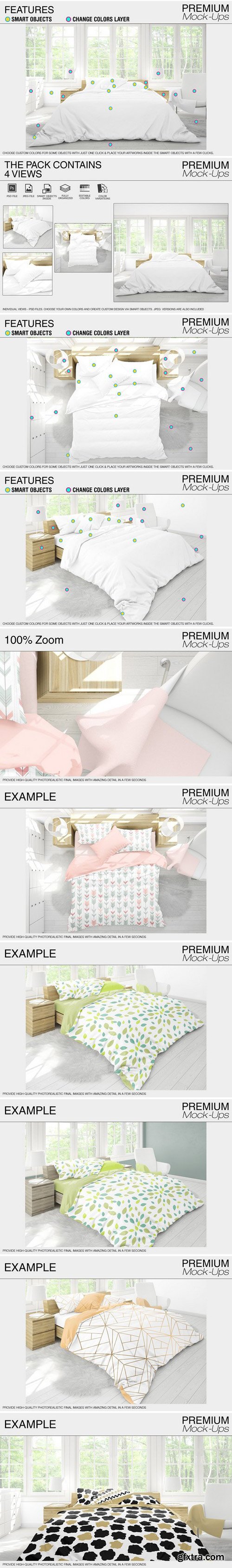 CM - Bedding Mockup Set 2064550