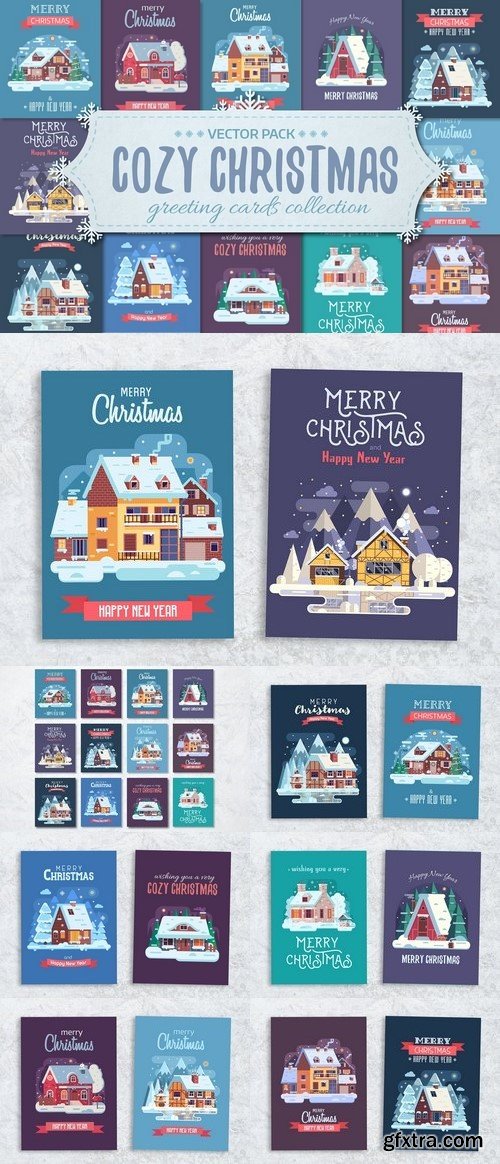 CM - Cozy Winter House Christmas Cards 2077296