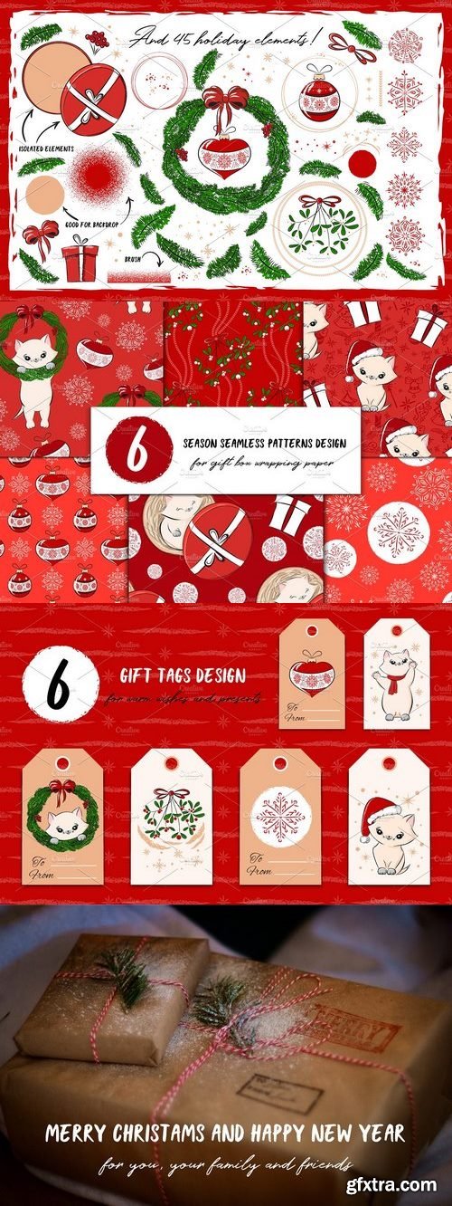 CM - Christmas MEOW ? Cute holiday pack 1979506