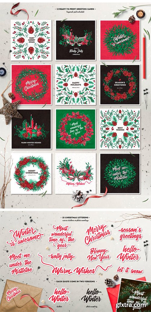 CM - Inky Christmas Huge DIY Set 2099636