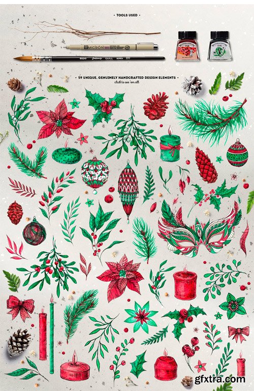 CM - Inky Christmas Huge DIY Set 2099636