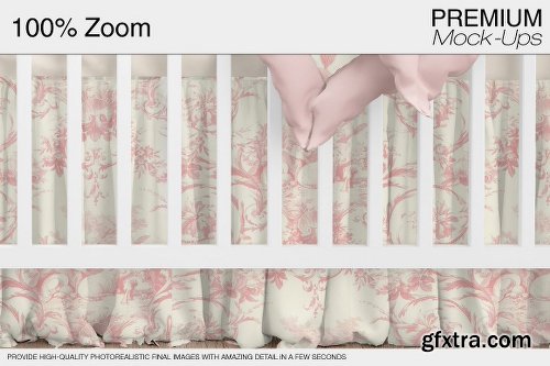 CreativeMarket Baby Room & Crib Bedding Set 1815527