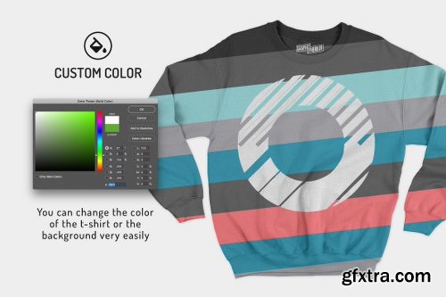 CreativeMarket Gildan Crewneck Sweatshirt Mockups 1890953