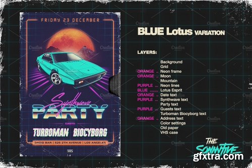 CreativeMarket 80s NewRetroWave flyers 2104229