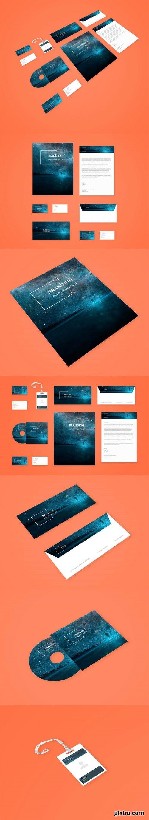 Branding identity mock up - Fantasy