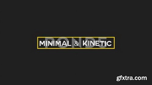 Pond5 - Minimal Kinetic Typography - 83050030