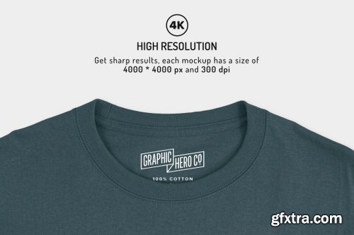 CreativeMarket Hanes LongSleeve Tee Mockups 1891166