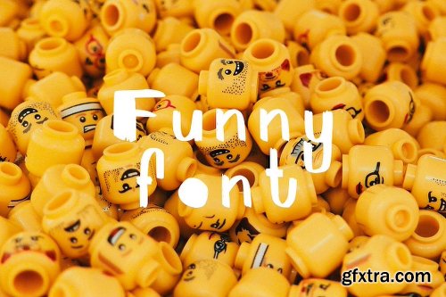 CreativeMarket FunnyFont | Brush Font 2088384