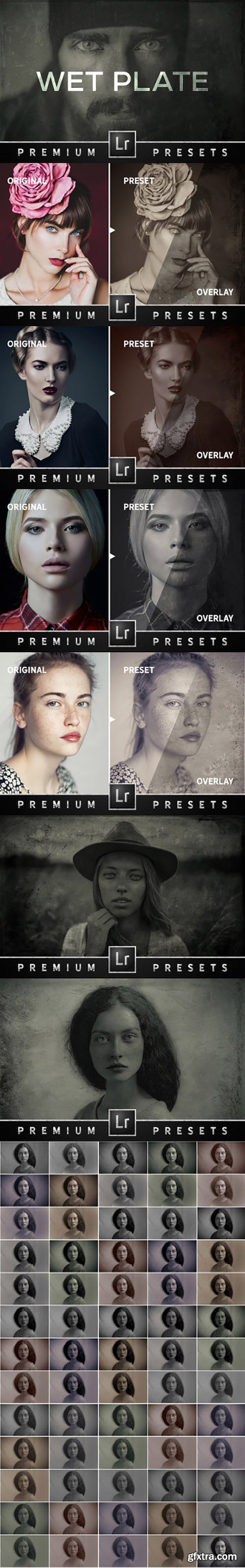 CreativeMarket Wet Plate Effect Lightroom Presets 2089460