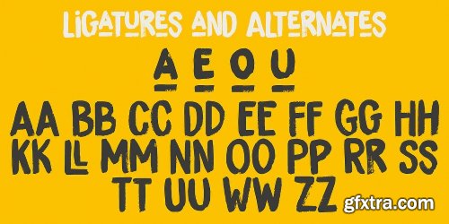 Brushzilla Font Family - 2 Fonts