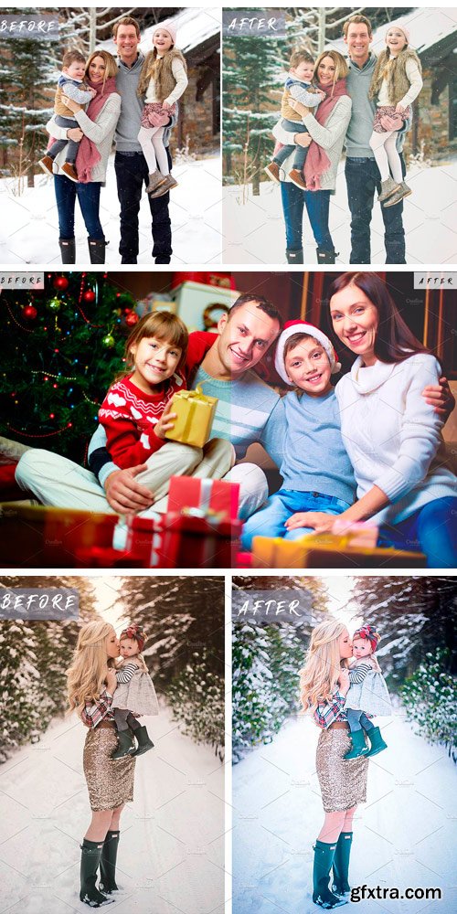 CM - Christmas / Winter Lightroom Presets 2100908