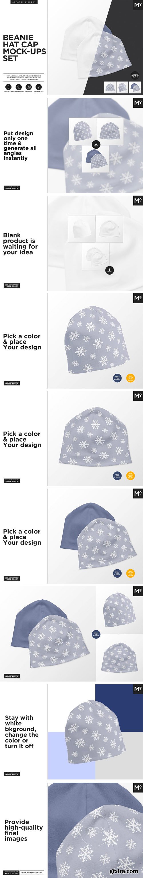 CM - Beanie Hat Mock-ups Generator 2085519