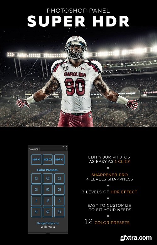 Super HDR Panel v1.0 for Adobe Photoshop