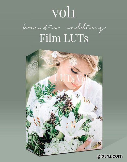 Kreativ Wedding LUTs Vol1 (Win/Mac)