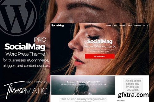 SocialMag Pro v1.0 - WordPress Theme - CM 2141580