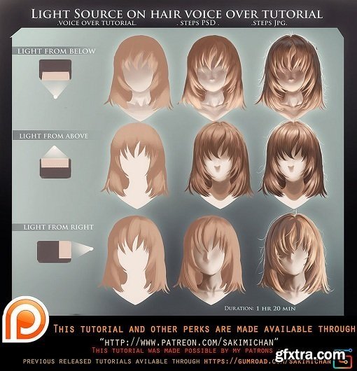 Gumroad - Light Source on Hair Voice Over Tutorial