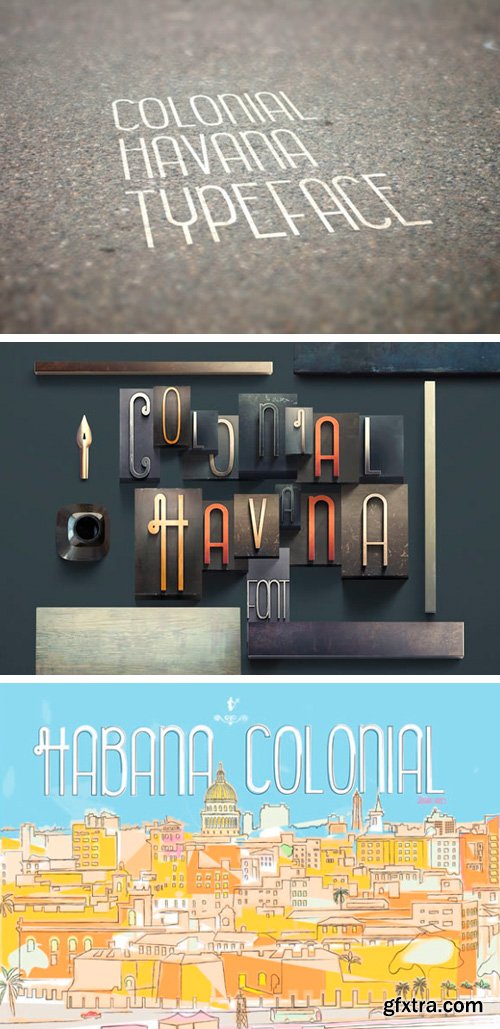 Colonial Havana Font