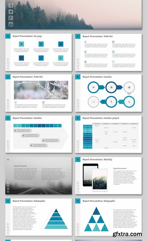 GraphicRiver - Report PowerPoint 14343336