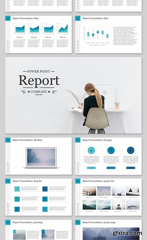 GraphicRiver - Report PowerPoint 14343336