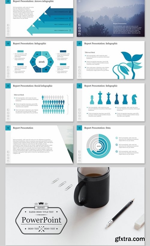 GraphicRiver - Report PowerPoint 14343336