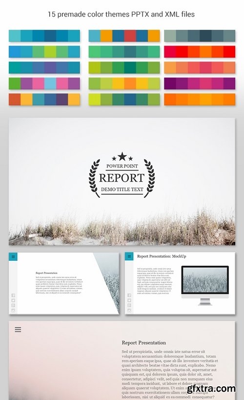 GraphicRiver - Report PowerPoint 14343336