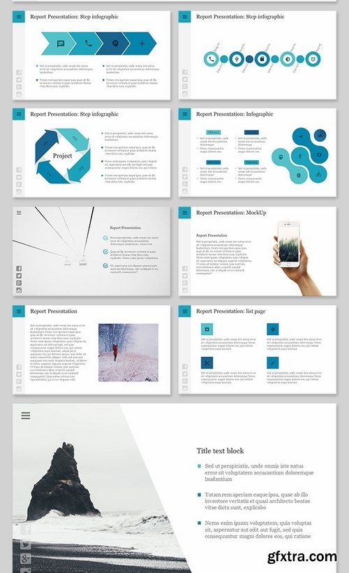 GraphicRiver - Report PowerPoint 14343336